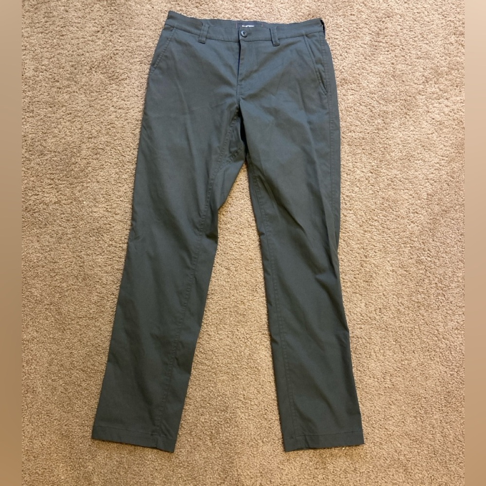 Men's Bluffworks Charcoal Chinos 30x32 Tailored Fit